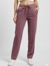 Mid Rise Easy Cotton Pants-Cherry Blossom