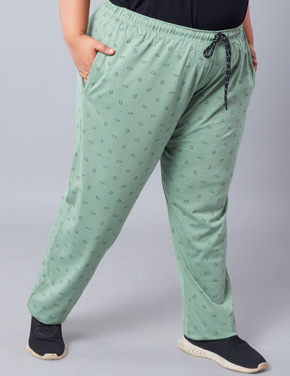 Printed Cotton Lowers for Women