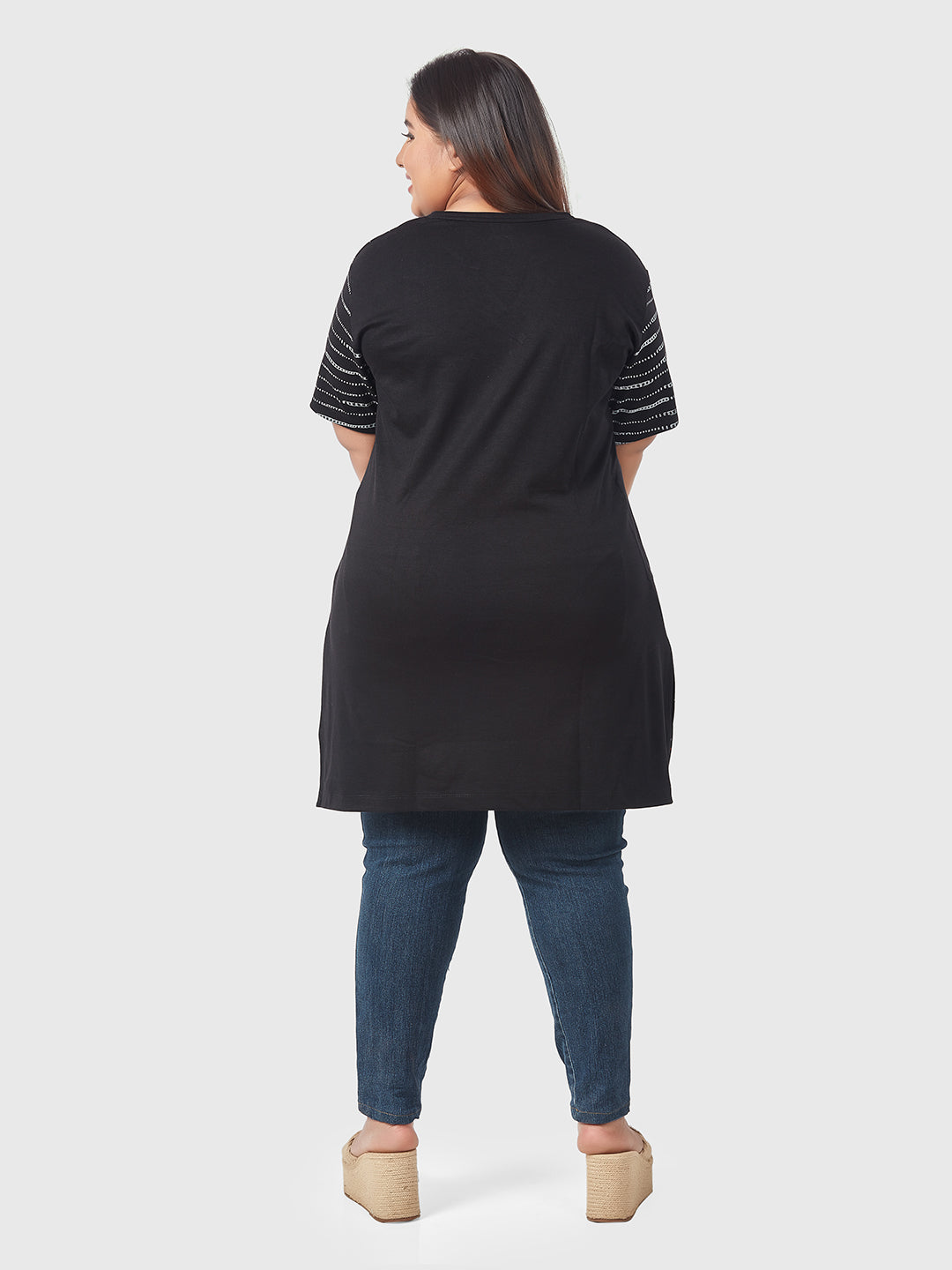 Buy Half Sleeve Long Top For Women Online In India