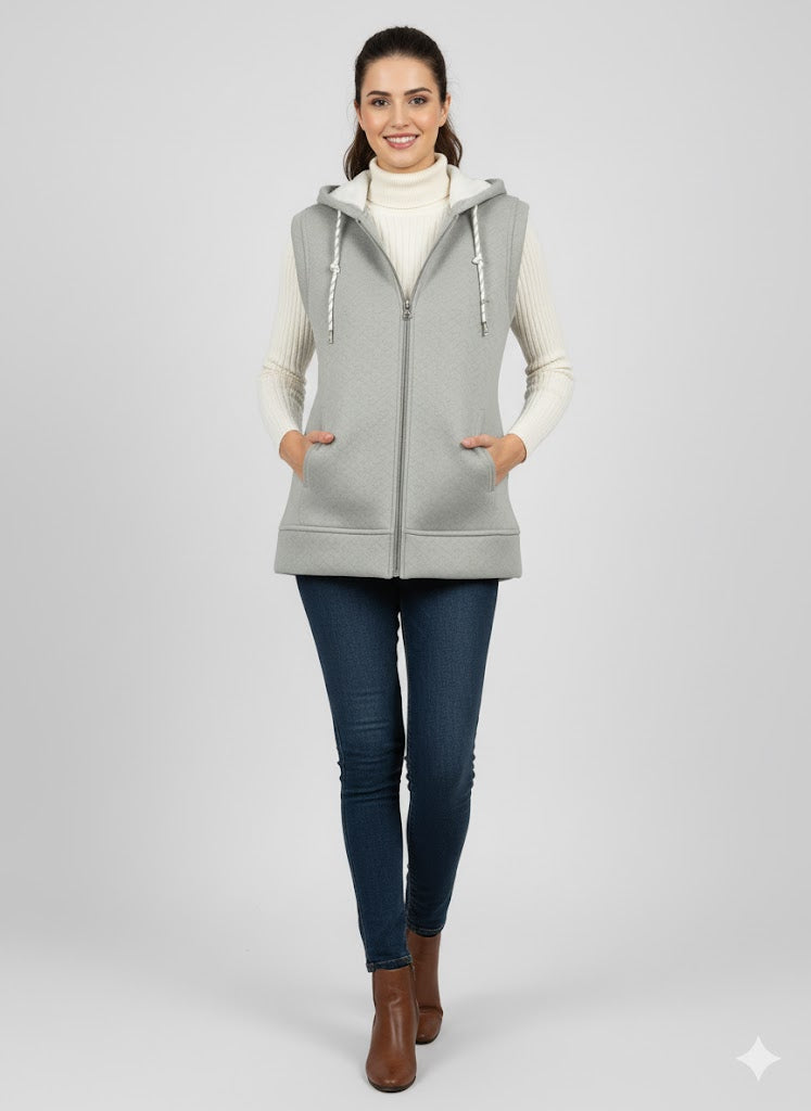 Winter Wear Sleeveless Sweatshirt