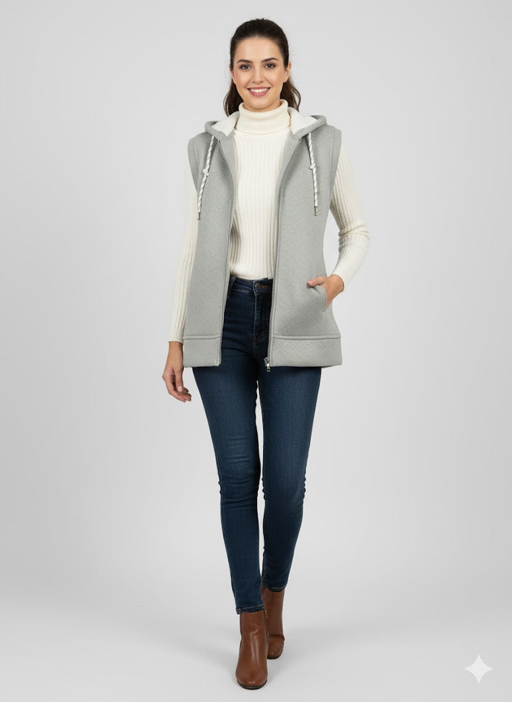 Winter Wear Sleeveless Sweatshirt