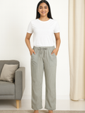 Women’s Cotton Striped Pajama Pants | High Waisted | Sizes L–5XL