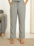 Women’s Cotton Striped Pajama Pants | High Waisted | Sizes L–5XL