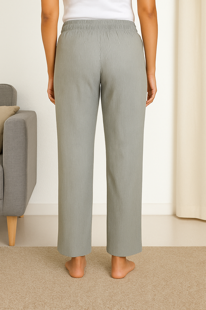 Women’s Cotton Striped Pajama Pants | High Waisted | Sizes L–5XL