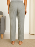 Women’s Cotton Striped Pajama Pants | High Waisted | Sizes L–5XL