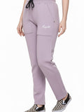 Winters Fleece Lined Warm Sweatpants -Lavender
