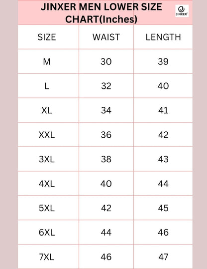 JINXER Cotton Zip Pocket Lower For - Men