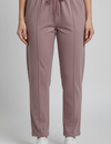 Mid Rise Easy Cotton Pants-Primrose