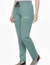 Winters Fleece Lined Warm Sweatpants -Sage