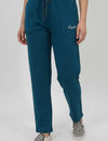 Winters Fleece Lined Warm Sweatpants -Teal