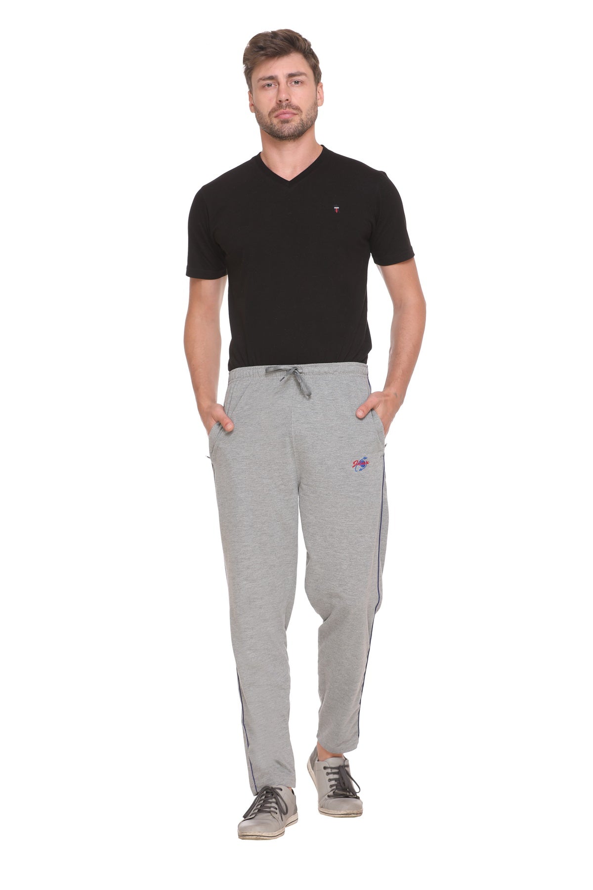 Stylish Grey Jinxer Winter Fleece Track Pants (Plus Size) For Men Online In India