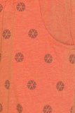 Plus Size Cupid Printed Cotton Capris For Girls/Women - Rust Orange freeshipping - Cupid Clothings