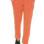 Cotton Track Pants For Women - Coral Orange