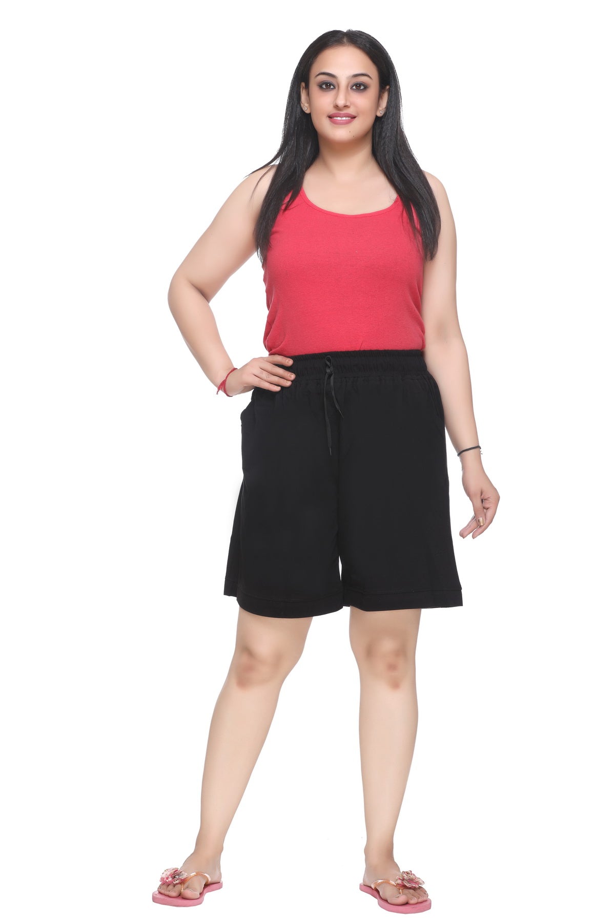 Plus size best sale shorts india