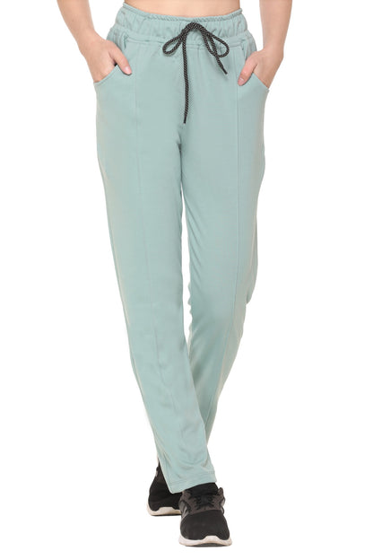 Plus Size Cotton Track Pants - Relaxed Fit Lounge Pants