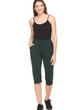 Stylish Cotton Half Pants Capris For Women (Pack Of 2) Online In India