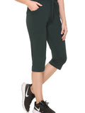 Stylish Cotton Half Pants Capris For Women (Pack Of 2) Online In India