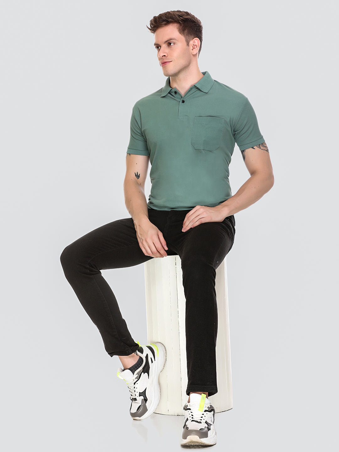Comfortable Jinxer Polo Neck T Shirt for men online in India