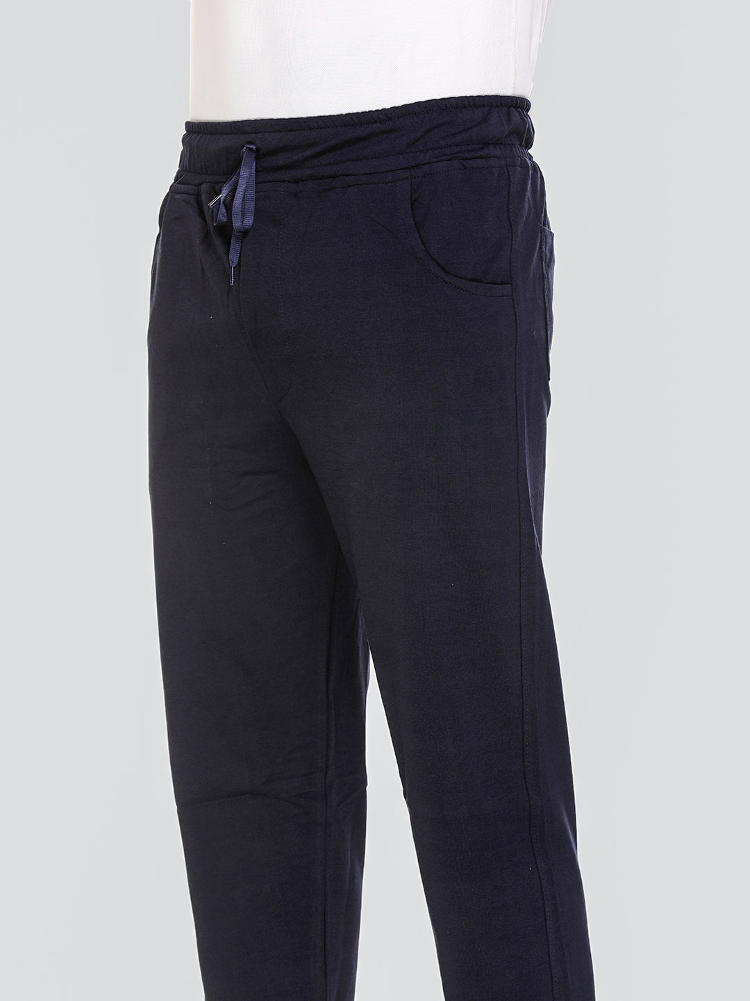 Jinxer Regular Fit Sports Lowers For Men - Navy Blue