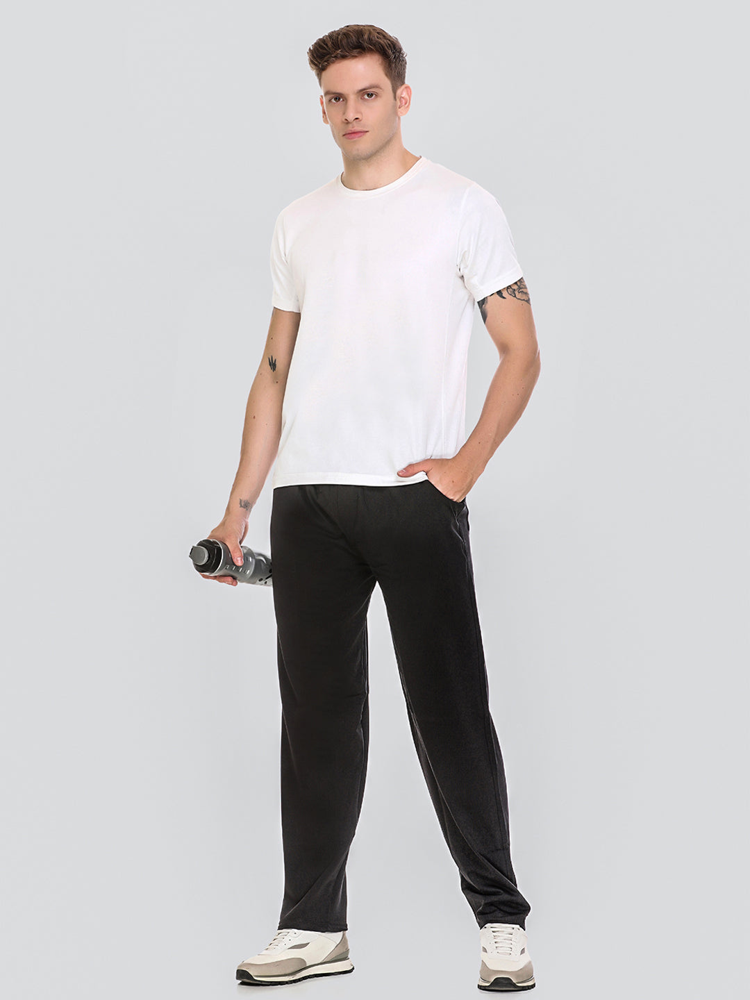 Comfy Black Cotton Jinxer Regular Fit Sports Lowers For Men At Best Prices Online In India