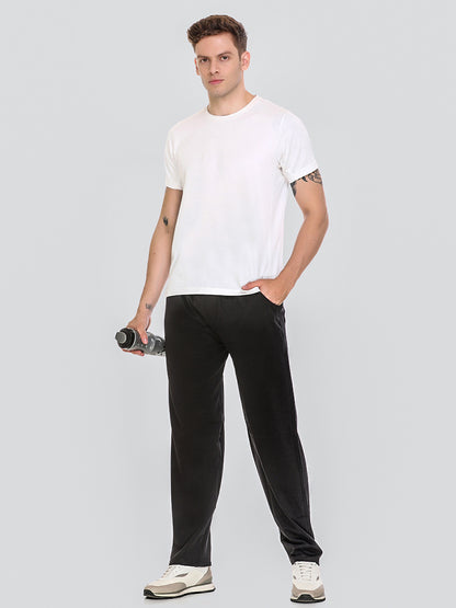 Comfy Black Cotton Jinxer Regular Fit Sports Lowers For Men At Best Prices Online In India