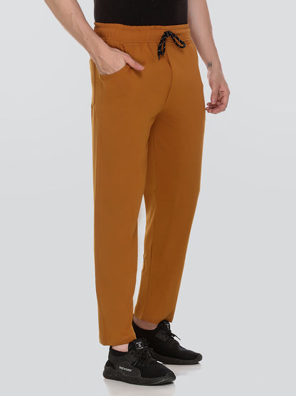 Comfy Ochre Cotton Jinxer Regular Fit Sports Lowers For Men At Best Prices Online In India