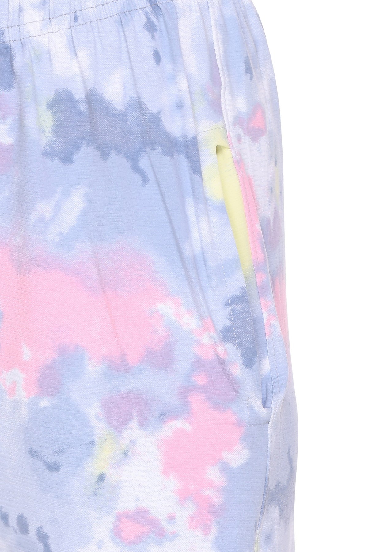 Tie-Dye Night Pajamas For Women - Grey & Pink