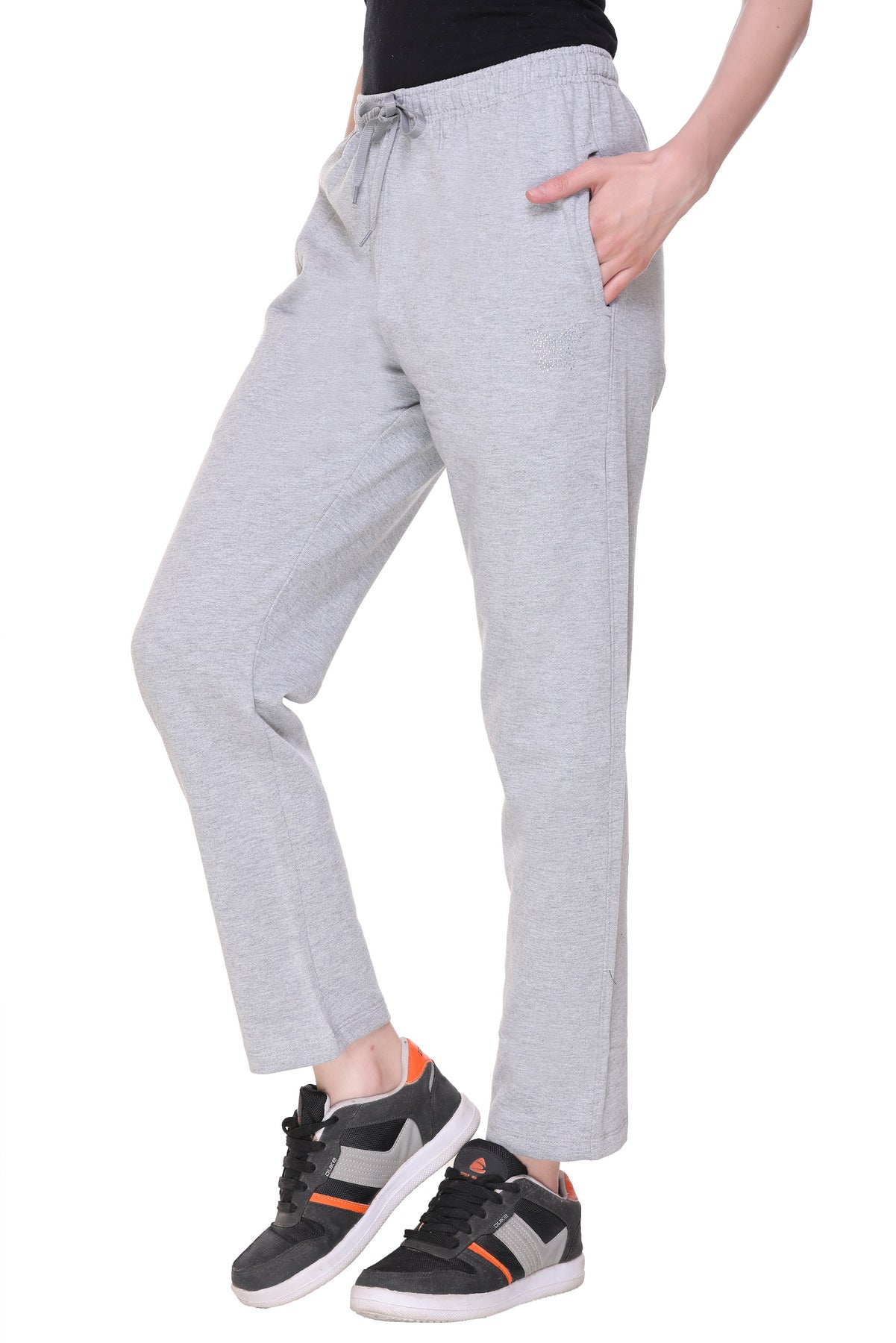 Warm Winterwear Fleece Track Pants For Women - Main Image