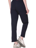  Navy Ankle length Mid rise Track Pants