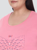 Women's Solid Longline Top For Women