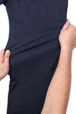 Winter Fleece Track Pants For Women - Navy Blue
