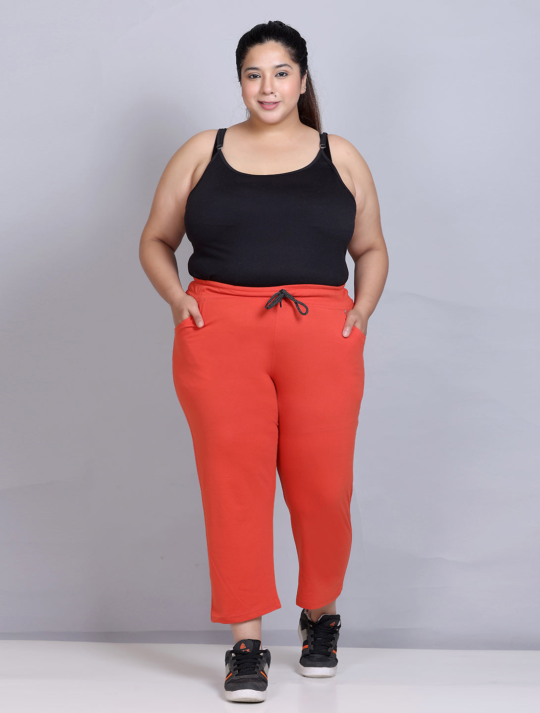 Buy Comfy Orange Half Cotton Capri Pants For Women Online In India By  Cupidclothing's – Cupid Clothings
