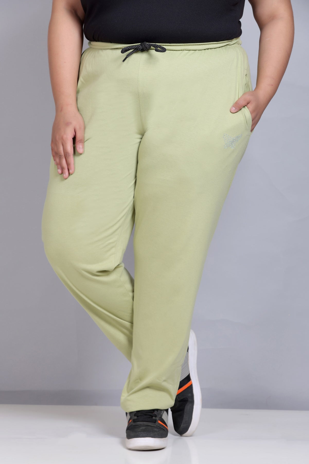 Buy Cotton Cardamom Green Track pants for Women online in India -  Cupidclothings – Cupid Clothings