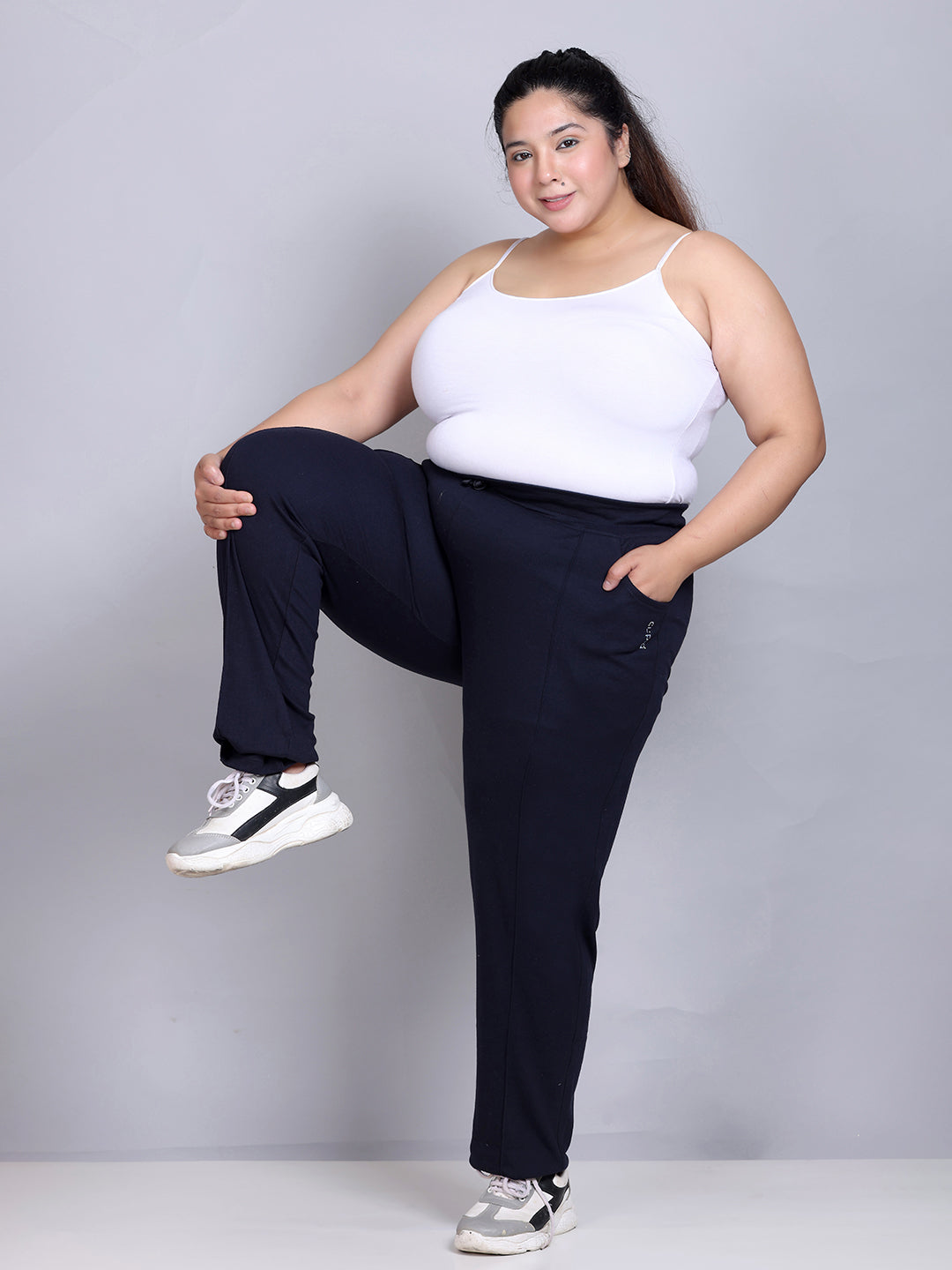 50% OFF on ADIDAS Solid Women Blue Track Pants on Flipkart | PaisaWapas.com