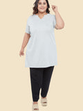 Half Sleeves Long T-Shirts For Women 