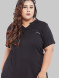  Half Sleeves Long Top For Women 