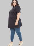 Buy Black Plus Size T-Shirts For Women