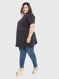 Black Long Top For Women