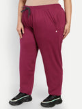 Plus Size Cotton Track Pants For Curvy Women 