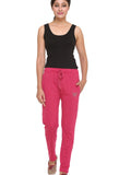  Women Cotton Blended Regular Fit Track Pants