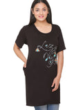 Hip Covering T-shirts for Women 