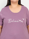 Printed Long T-shirt For Women 