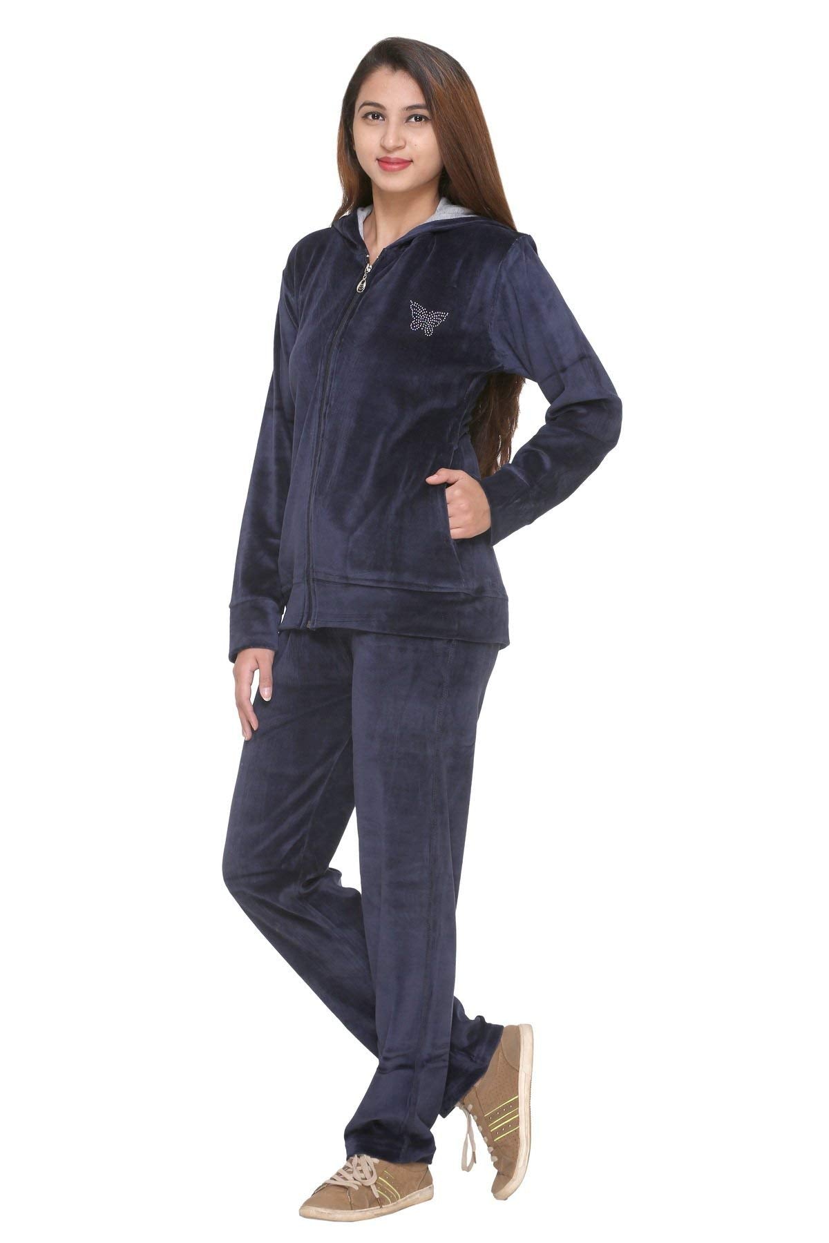 Buy Velvet Tracksuits For Women Online In India At Bet Price