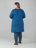 Buy V-Neck Full Sleeve Long Top For Online 