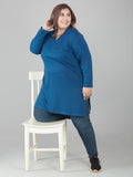 Women's V Neck Cotton T-shirts 