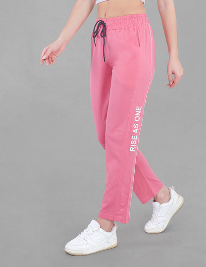 Women Cotton Regular Fit Track Pants - Pink at Rs 499.00, Ladies Track  Pants