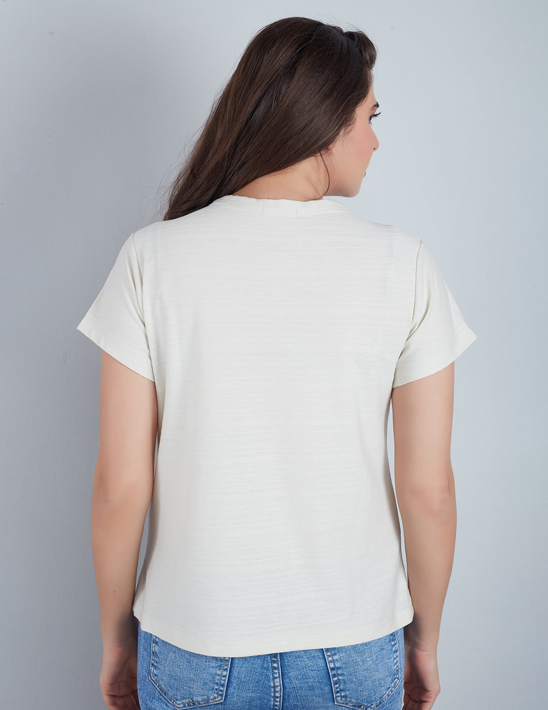 Plain cotton t shirts deals for womens