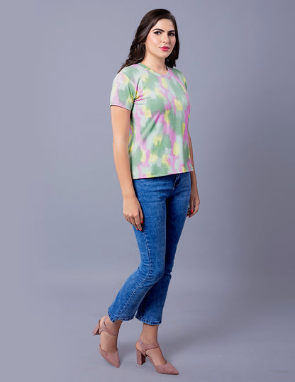 Stylish Tie and Dye T-Shirt online in India at best prices  