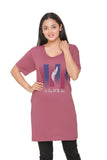Women Plus Size Long Top & Tees/Night, Yoga, Gym Wear T-Shirt/Ladies Lounge/Sleep Wear 2 Pc Combo Offer Pack freeshipping - Cupid Clothings