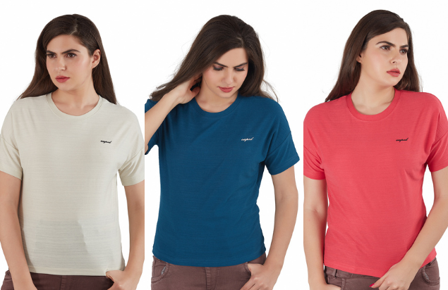 Women Cotton Short Tops Combo Of Three At Online